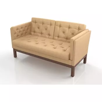 Диван Arsko Айверс М орех бежевая рогожка