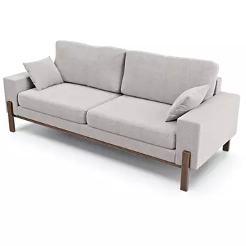 Диван Arsko прямой Хангель рогожка серая