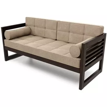 Диван Arsko прямой Сега Б венге рогожка бежевая