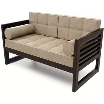 Диван Arsko прямой Сега М венге рогожка бежевая