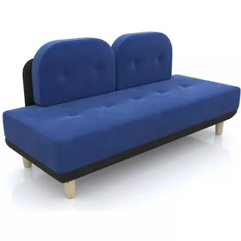 Диван Arsko Торли синий велюр