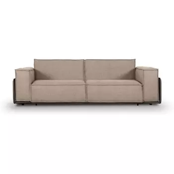 Диван Asti ОГОГО (арт.679245), (Рогожка/Коричневый,Бежевый) ОГОГО Обстановочка!