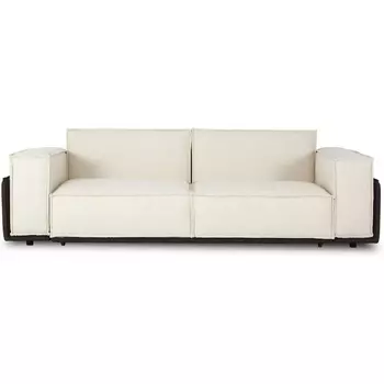 Диван Asti ОГОГО (арт.861672), (Ткань,Букле/Коричневый,Белый) ОГОГО Обстановочка!