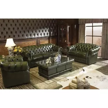 Диван B-128 (2-х местный) зеленый ESF B-128-2 green 09