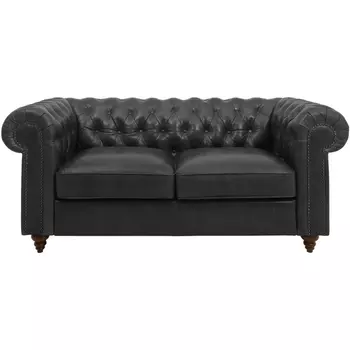 Диван Chester Classic ОГОГО (арт.329583), (Ткань/Черный) ОГОГО Обстановочка!