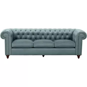 Диван Chester Classic ОГОГО (арт.344514), (Ткань/Бирюзовый) ОГОГО Обстановочка!