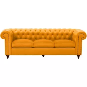 Диван Chester Classic ОГОГО (арт.344515), (Ткань/Желтый) ОГОГО Обстановочка!