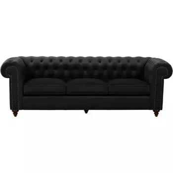 Диван Chester Classic ОГОГО (арт.344519), (Ткань/Черный) ОГОГО Обстановочка!