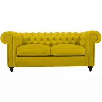 Диван Chester Classic ОГОГО (арт.344536), (Ткань/Желтый) ОГОГО Обстановочка!