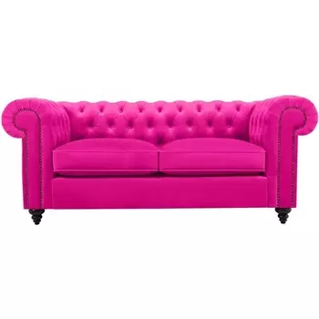 Диван Chester Classic ОГОГО (арт.344537), (Ткань/Розовый) ОГОГО Обстановочка!