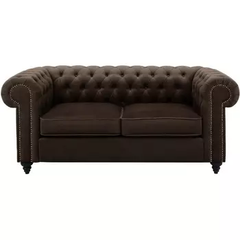 Диван Chester Classic ОГОГО (арт.665415), (Ткань/Коричневый) ОГОГО Обстановочка!