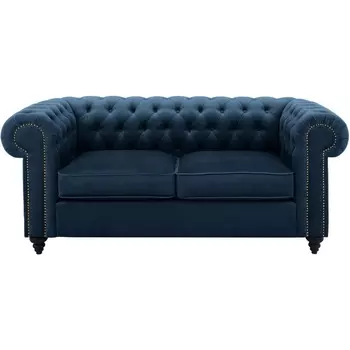 Диван Chester Classic ОГОГО (арт.665421), (Ткань/Синий,Белый) ОГОГО Обстановочка!