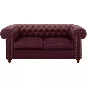 Диван Chester Classic ОГОГО (арт.665422), (Ткань/Бордовый) ОГОГО Обстановочка!