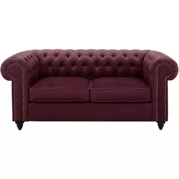 Диван Chester Classic ОГОГО (арт.665423), (Ткань/Бордовый) ОГОГО Обстановочка!