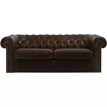 Диван Chesterfield ОГОГО (арт.329518), (Ткань/Коричневый) ОГОГО Обстановочка!