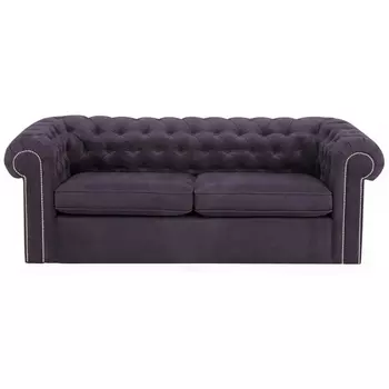 Диван Chesterfield ОГОГО (арт.329716), (Ткань/Фиолетовый) ОГОГО Обстановочка!