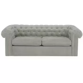 Диван Chesterfield ОГОГО (арт.329717), (Ткань/Серый) ОГОГО Обстановочка!