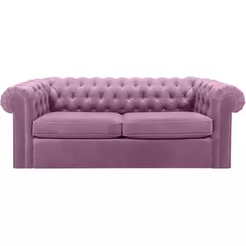 Диван Chesterfield ОГОГО (арт.344556), (Ткань/Сиреневый) ОГОГО Обстановочка!