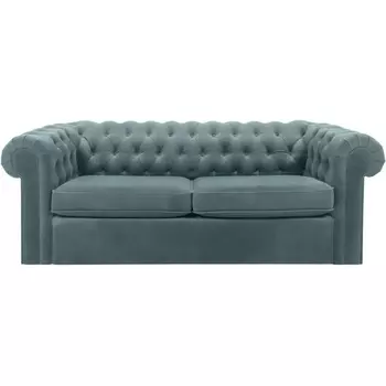 Диван Chesterfield ОГОГО (арт.344558), (Ткань/Бирюзовый) ОГОГО Обстановочка!
