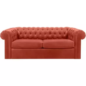 Диван Chesterfield ОГОГО (арт.344559), (Ткань/Красный) ОГОГО Обстановочка!