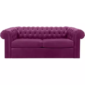 Диван Chesterfield ОГОГО (арт.344560), (Ткань/Фиолетовый) ОГОГО Обстановочка!