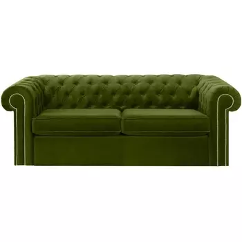 Диван Chesterfield ОГОГО (арт.344636), (Ткань/Зеленый) ОГОГО Обстановочка!