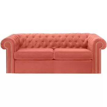 Диван Chesterfield ОГОГО (арт.344644), (Ткань/Красный) ОГОГО Обстановочка!