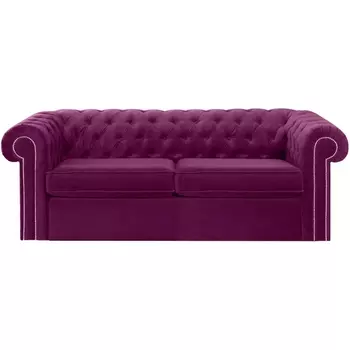 Диван Chesterfield ОГОГО (арт.344645), (Ткань/Фиолетовый) ОГОГО Обстановочка!