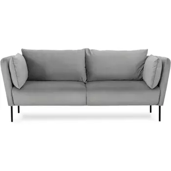 Диван Copenhagen 2-местный ОГОГО (арт.598961), (Велюр/Серый) ОГОГО Обстановочка!