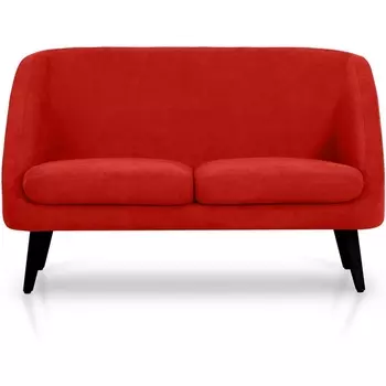 Диван Corsica 2-местный ОГОГО (арт.644686), (Ткань/Красный) ОГОГО Обстановочка!