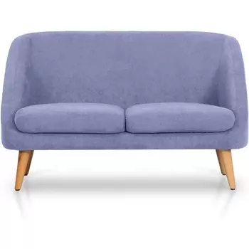 Диван Corsica 2-местный ОГОГО (арт.644693), (Ткань/Сиреневый) ОГОГО Обстановочка!
