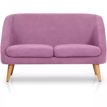Диван Corsica 2-местный ОГОГО (арт.644712), (Ткань/Сиреневый) ОГОГО Обстановочка!
