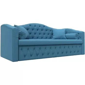 Диван детский прямой Мечта (Голубой/Рогожка) Лига Диванов арт.123662