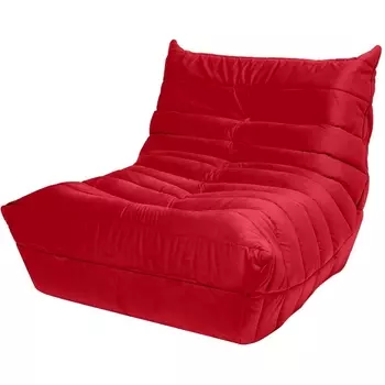 Диван Dreambag Маршмеллоу Красный 1 секция 7313400