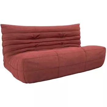 Диван Dreambag Маршмеллоу Красный 2 секции 7413400