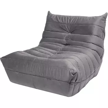 Диван Dreambag Маршмеллоу Серый 1 секция 7313200