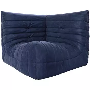 Диван Dreambag Маршмеллоу Синий Угловая секция 7512800