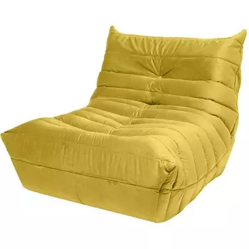 Диван Dreambag Маршмеллоу Желтый 1 секция 7313100