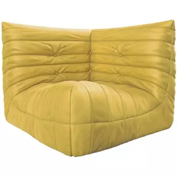 Диван Dreambag Маршмеллоу Желтый Угловая секция 7513100