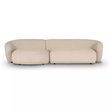 Диван Fabro ОГОГО (арт.851160), (Ткань,Букле/Бежевый) ОГОГО Обстановочка!