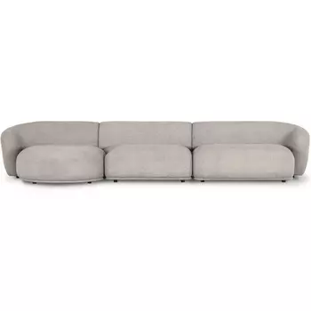 Диван Fabro ОГОГО (арт.851169), (Ткань,Букле/Бежевый) ОГОГО Обстановочка!