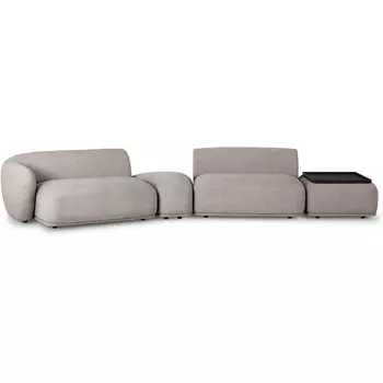 Диван Fabro ОГОГО (арт.853963), (Ткань,Букле/Бежевый) ОГОГО Обстановочка!