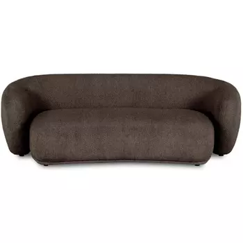 Диван Fabro ОГОГО (арт.861127), (Ткань,Букле/Коричневый) ОГОГО Обстановочка!