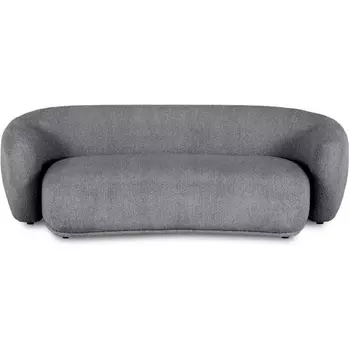 Диван Fabro ОГОГО (арт.861128), (Ткань,Букле/Темно-серый) ОГОГО Обстановочка!