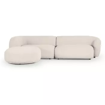 Диван Fabro ОГОГО Обстановочка! (Букле/Белый) арт.918194