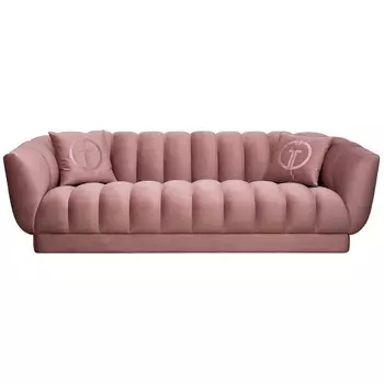 Диван Garda Decor FABIO-3-2K-Colt007-ROS (Розовый)