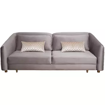 Диван Garda Decor TREVI-230M-2К-Colt032+Melody BEG (Серый)