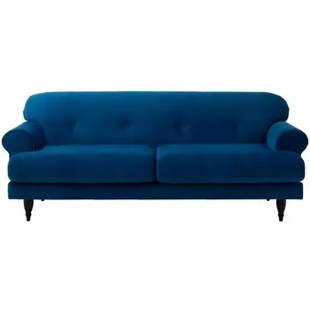 Диван Italia ОГОГО (арт.329499), (Ткань/Темно-синий) ОГОГО Обстановочка!