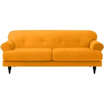 Диван Italia ОГОГО (арт.339436), (Ткань/Желтый) ОГОГО Обстановочка!