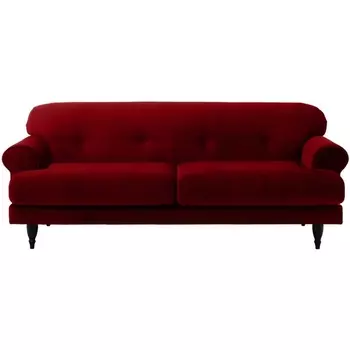 Диван Italia ОГОГО (арт.339439), (Ткань/Красный) ОГОГО Обстановочка!